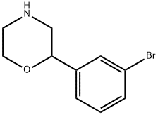 2-(3-bromophenyl)morpholine Struktur