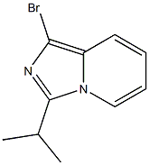 1-bromo-3-isopropylimidazo[1,5-a]pyridine Struktur