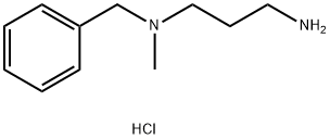 N1-BENZYL-N1-METHYLPROPANE-1,3-DIAMINE DIHYDROCHLORIDE Struktur