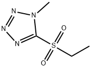 5-ethylsulfonyl-1-methyltetrazole Struktur