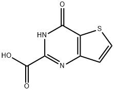 4-OXO-3,4-DIHYDROTHIENO[3,2-D]PYRIMIDINE-2-CARBOXYLIC ACID Struktur