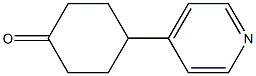 Cyclohexanone, 4-(4-pyridinyl)- Struktur