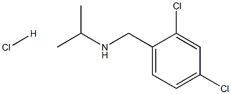 [(2,4-dichlorophenyl)methyl](propan-2-yl)amine hydrochloride Struktur