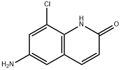 6-amino-8-chloro-1,2-dihydroquinolin-2-one Struktur