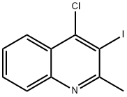 4-Chloro-3-iodo-2-methyl-quinoline Struktur