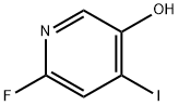 6-FLUORO-4-IODOPYRIDIN-3-OL Struktur