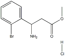 Methyl 3-amino-3-(2-bromophenyl)propanoate HCl