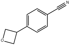 4-(OXETAN-3-YL)BENZONITRILE Struktur