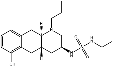 (3S,4aS,10aR)-3-(ethylsulfamoylamino)-1-propyl-3,4,4a,5,10,10a-hexahydro-2H-benzo[g]quinolin-6-ol Struktur