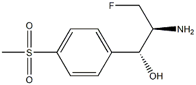 (1R,2S)-2-amino-3-fluoro-1-(4-methylsulfonylphenyl)propan-1-ol Struktur