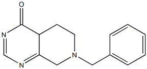 7-Benzyl-5,6,7,8-tetrahydropyrido-[3,4-d]pyrimidin-4(3H)-one hydrochloride Struktur