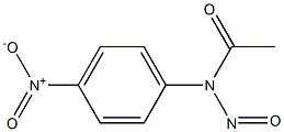 Acetamide,N-(4-nitrophenyl)-N-nitroso- Struktur