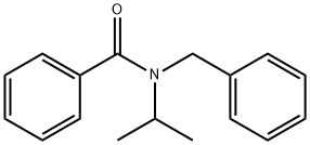 N-benzyl-N-isopropylbenzamide Struktur