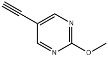 5-ETHYNYL-2-METHOXYPYRIMIDINE Struktur