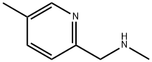 2-(N-Methylaminomethyl)-5-methylpyridine Struktur