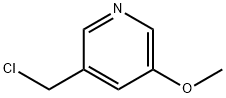 3-(CHLOROMETHYL)-5-METHOXYPYRIDINE Struktur