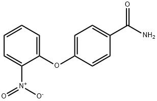 4-(2-NITROPHENOXY)BENZAMIDE Struktur