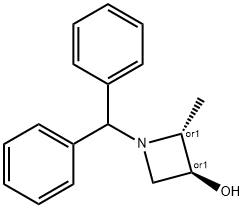 (2R,3S)-1-BENZHYDRYL-2-METHYLAZETIDIN-3-OL Struktur