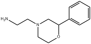 [2-(2-phenylmorpholin-4-yl)ethyl]amine Struktur