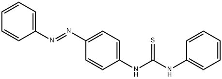 (E)-1-phenyl-3-(4-(phenyldiazenyl)phenyl)thiourea Struktur