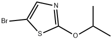 5-bromo-2-propan-2-yloxy-1,3-thiazole Struktur