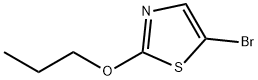 5-bromo-2-propoxy-1,3-thiazole Struktur