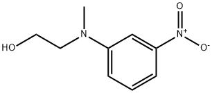 2-(N-methyl-N-(3-nitrophenyl)amino)ethanol Struktur