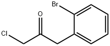 1-(2-bromophenyl)-3-chloropropan-2-one Struktur