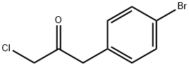 1-(4-bromophenyl)-3-chloropropan-2-one Struktur