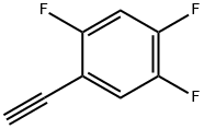 1-ethynyl-2,4,5-trifluorobenzene Struktur