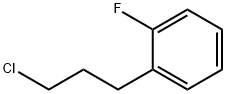 1-(3-Chloropropyl)-2-fluorobenzene Struktur