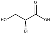 (R)-2-BROMO-3-HYDROXYPROPANOIC ACID Struktur