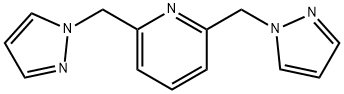 Pyridine,2,6-bis(1H-pyrazol-1-ylmethyl)- Struktur