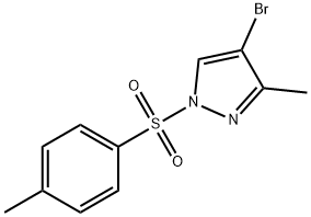 4-bromo-3-methyl-1-tosyl-1H-pyrazole Struktur