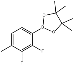 2,3-Difluoro-4-methylphenylboronic acid pinacol ester Struktur