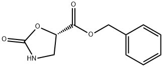 (S)-benzyl 2-oxooxazolidine-5-carboxylate Struktur