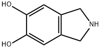 2,3-Dihydro-1H-isoindole-5,6-diol Struktur