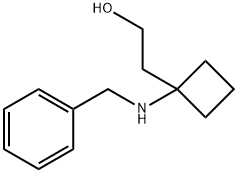 2-(1-(BENZYLAMINO)CYCLOBUTYL)ETHANOL Struktur