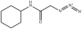 2-azido-N-cyclohexylacetamide Struktur