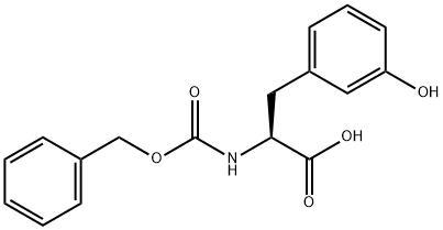 N-Cbz-DL-3-hydroxy-Phenylalanine Struktur