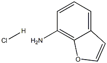 BENZOFURAN-7-AMINE HCL Struktur