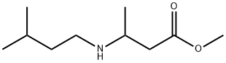 methyl 3-[(3-methylbutyl)amino]butanoate Struktur