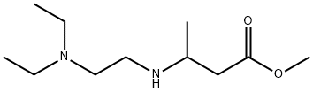 methyl 3-{[2-(diethylamino)ethyl]amino}butanoate Struktur