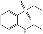 2-(ethanesulfonyl)-N-ethylaniline Struktur