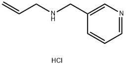 (prop-2-en-1-yl)[(pyridin-3-yl)methyl]amine hydrochloride Struktur