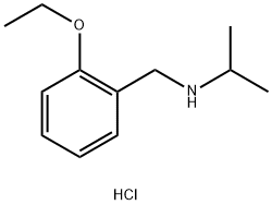 [(2-ethoxyphenyl)methyl](propan-2-yl)amine hydrochloride Struktur