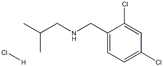 [(2,4-dichlorophenyl)methyl](2-methylpropyl)amine hydrochloride Struktur