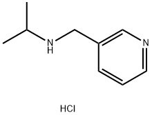 (propan-2-yl)[(pyridin-3-yl)methyl]amine hydrochloride Struktur