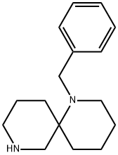 1-benzyl-1,8-diazaspiro[5.5]undecane Struktur