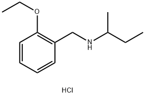 (butan-2-yl)[(2-ethoxyphenyl)methyl]amine hydrochloride Struktur